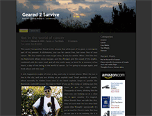 Tablet Screenshot of geared2survive.com
